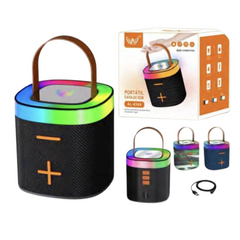 Caixa Caixinha De Som Bluetooth Portatil Radio Fm Potente AL-8388
